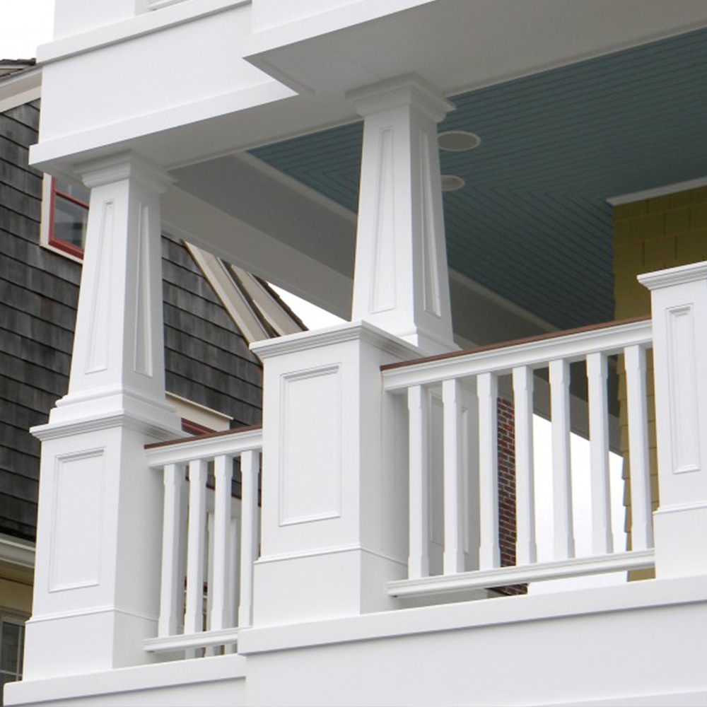Square tapered columns