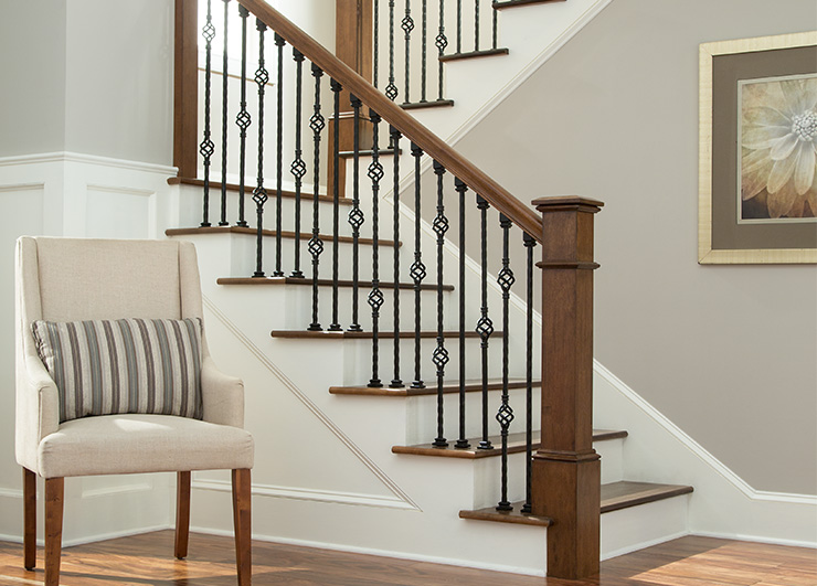 Iron Balusters from the Milan Collection