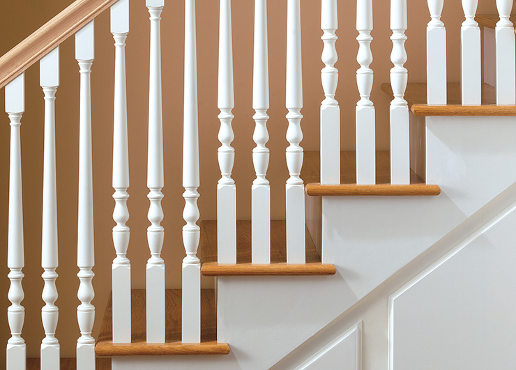 Classic stair balusters